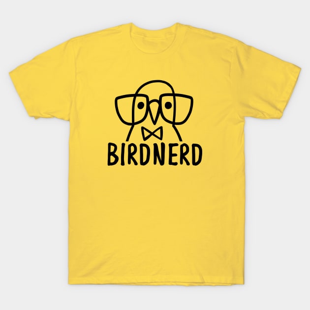 BirdNerd T-Shirt by HeyJayJay